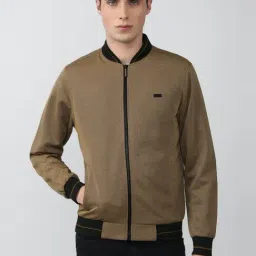 Van Heusen Brown Regular Fit Jackets-picture-21