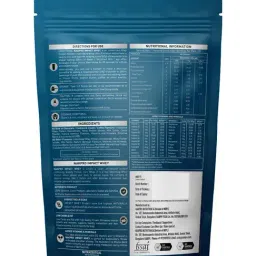 Nakpro Impact Whey Protein Isolate & Concentrate Malai Kulfi Flavour Supplement Powder - 1Kg image 2