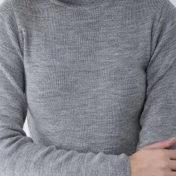 RVK Grey Slim Fit Sweater image 5