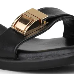 Inc.5 Women's Black Ankle Strap Sandals image 5