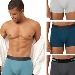 Freecultr Multi Comfort Fit Trunks - Pack of 4-picture-16