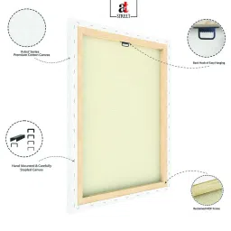 Art Street Multicolor Synthetic Wood Wall Art For Home D¿cor image 5