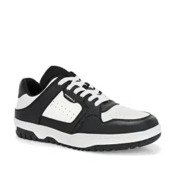 hoversoul Hoversole Men's SKYLINE Black & White Casual Sneakers image 3