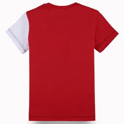 Gini and Jony Boys Colourblocked Round Neck Cotton T-shirt image 2
