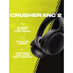 Skullcandy Unisex Crusher ANC 2 Noise Cancelling Bluetooth Headphones S6CAW-R740-S6CAW image 2