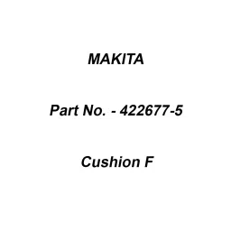 Makita Cushion F Suitable For DTM52, Part No 422677-5-picture-16