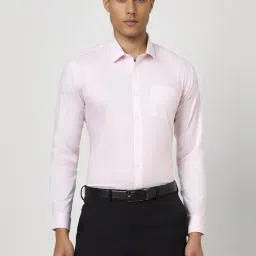 Van Heusen pink Solid Shirts image 1