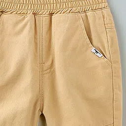 Xsole Boys Solid Mid-Rise Regular Fit Chinos Trousers image 3