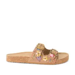 Forever Glam by Pantaloons Women's Brown Slides-picture-36