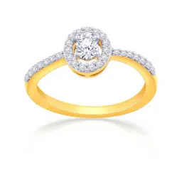 Malabar Gold and Diamonds 18k Yellow Gold Diamond Ring for Men-picture-19