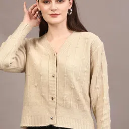 Thansmay Kleider Women Woollen Cardigan image 2