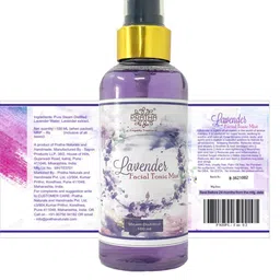 Pratha Pack of 2 Lavender Water Facial Tonic Mist image 3