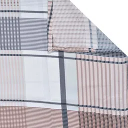 Arrabi White & White 350 TC King Bedsheet with 2 Pillow Covers image 5