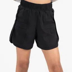 Dotokids Kids-Unisex Pack of 4 Cotton Adjustable Waist Cargo Shorts image 5