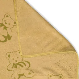 FABINALIV Kids Bath Towels Cotton Cartoon Pack of 2  Multicolor image 5