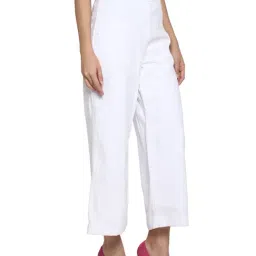 Mode By Red Tape White High Rise Culottes image 4