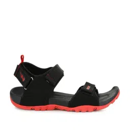 Campus Men's Quick-2 Black Floater Sandals-picture-10