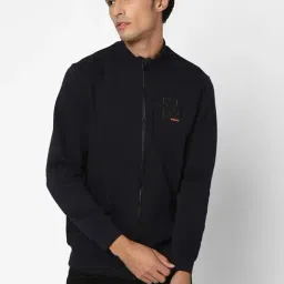Spykar Navy Blue Regular Fit Sweatshirt-image-19