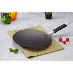 Sumeet Black Iron Concave Tawa image 2