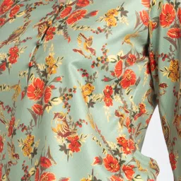 SHAYE Sage Green Floral Print Top image 5