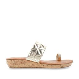 Metro Women's Gold Toe Ring Wedges-picture-36