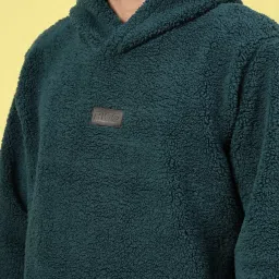 Rigo Teal Polyester Loose fit sweatshirt image 5