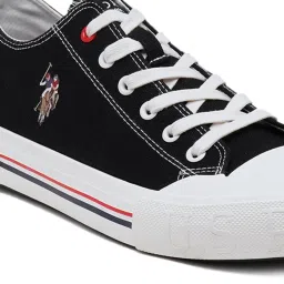 U.S. Polo Assn. Men's DREW Black Casual Sneakers image 5
