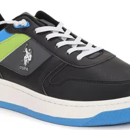 U.S. Polo Assn. Men's KAYSON Black Casual Sneakers image 5