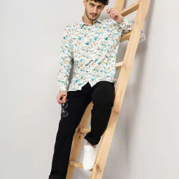 celio celio* Multicolor Regular Fit Printed Shirt image 5