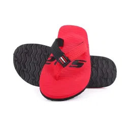 Sparx Men's Red Flip Flops image 5