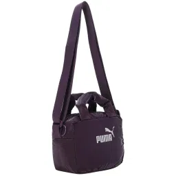 Puma Classics Midnight Plum Logo Handbag image 5