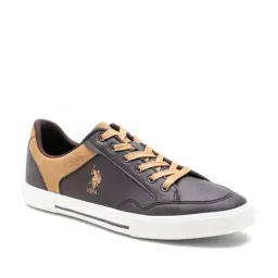 U.S. Polo Assn. Men's HAMPTON Brown Casual Sneakers-picture-29