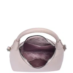 Lino Perros Beige Textured Large Shoulder Handbag image 5