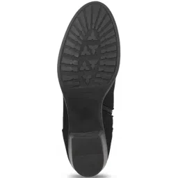 Mochi Women's Black Casual Booties image 5