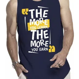 WOOSTRO Men Pack Of 2 Typography Printed Round Neck Cotton Slim Fit T-shirts image 5