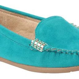 Shoetopia Kids Blue & Beige Casual Loafers image 5