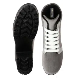 Shoetopia Kids Grey Casual Boots image 5