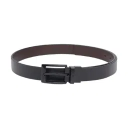 United Colors of Benetton Kerkrade Black & Brown Leather Reversible Belt for Men image 2