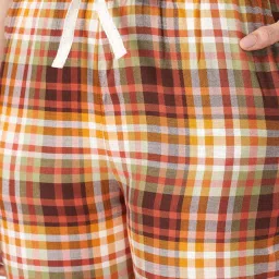 Dreamz by Pantaloons Multicolored Chequered Pyjamas image 5