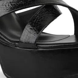 Inc.5 Women's Black Ankle Strap Sandals image 5