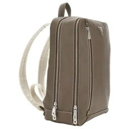Guess Beige Torino Compact Solid Backpack image 5