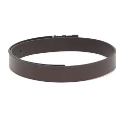 Carlton London Brown Leather Casual Belt for Men image 5