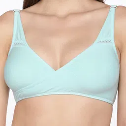 Inner Sense Organic Cotton Antimicrobial Sustainable Sleeping/Feeding Bra(Pack of 3) IMBC007C_7C image 3