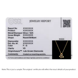 Studio Voylla 925 Sterling Silver Pendant With 0.03 Carat Lab-Grown Diamond - 2.44 g image 3