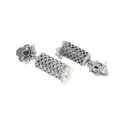 Teejh Pitara Collection Mangala Silver Oxidized Jewellery Set image 4