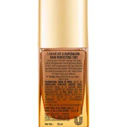 Lakme Makeup + Skincare Vit C Superglow Skin Perfecting Tint Cool Walnut C380 - 25 ml image 3