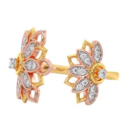 CANDERE A KALYAN JEWELLERS COMPANY 18Kt Gold Finger Ring With Diamond - 3.35 g image 5