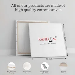 RANDOM 2 Pieces Black Canvas Floral And Botanical Wall Art image 3