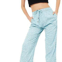 max Women's Regular Fit Mid Rise Pants image 1