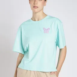 Xtep Women GO-DRY Round Neck Cotton T-shirt-picture-44